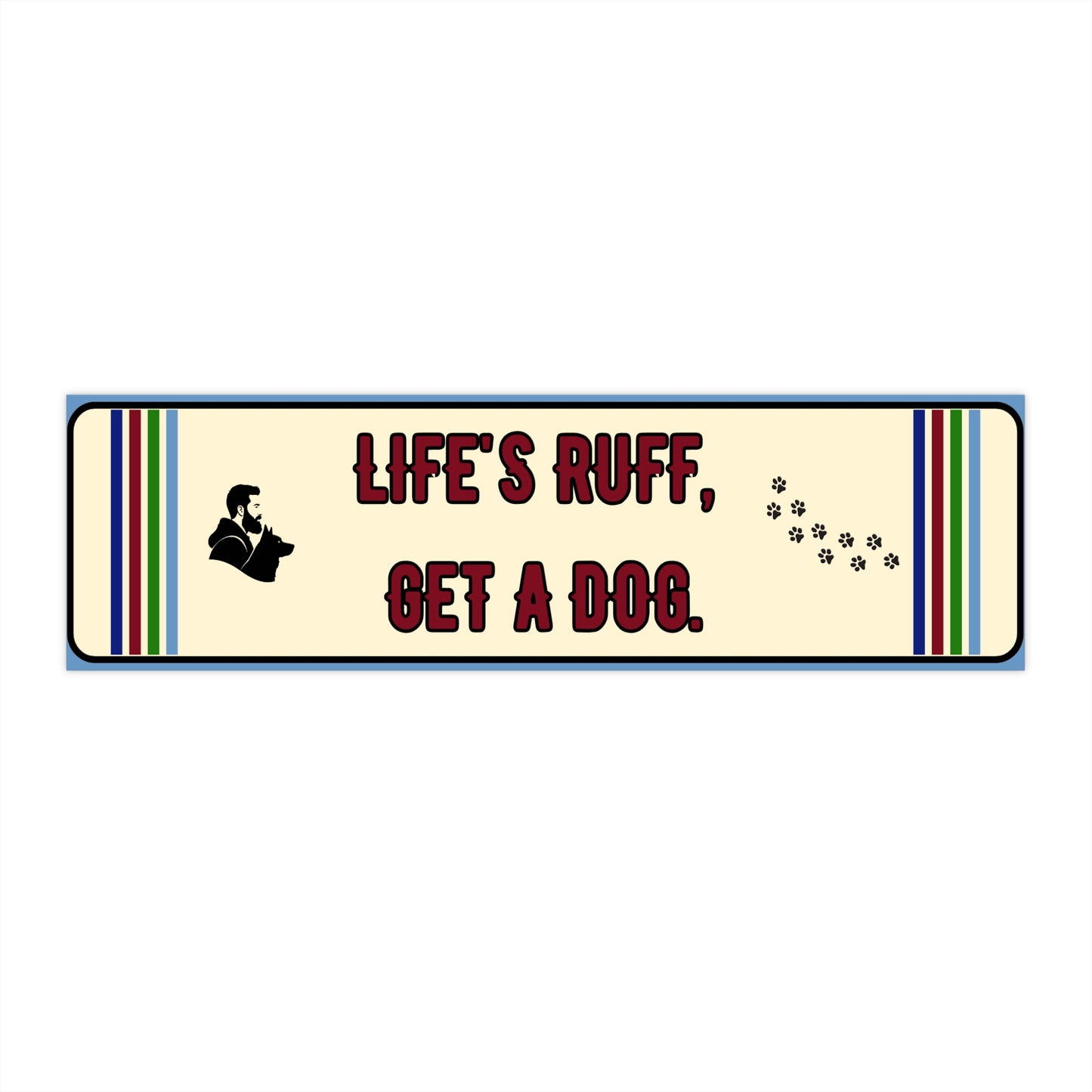 Dog Lover Bumper Stickers, Funny Car Decals, Pet Humor Stickers, Dog Themed Gifts, Vehicle Accessories