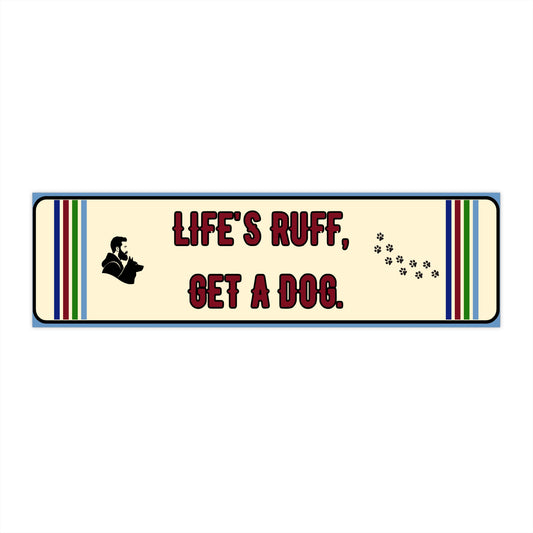 Dog Lover Bumper Stickers, Funny Car Decals, Pet Humor Stickers, Dog Themed Gifts, Vehicle Accessories