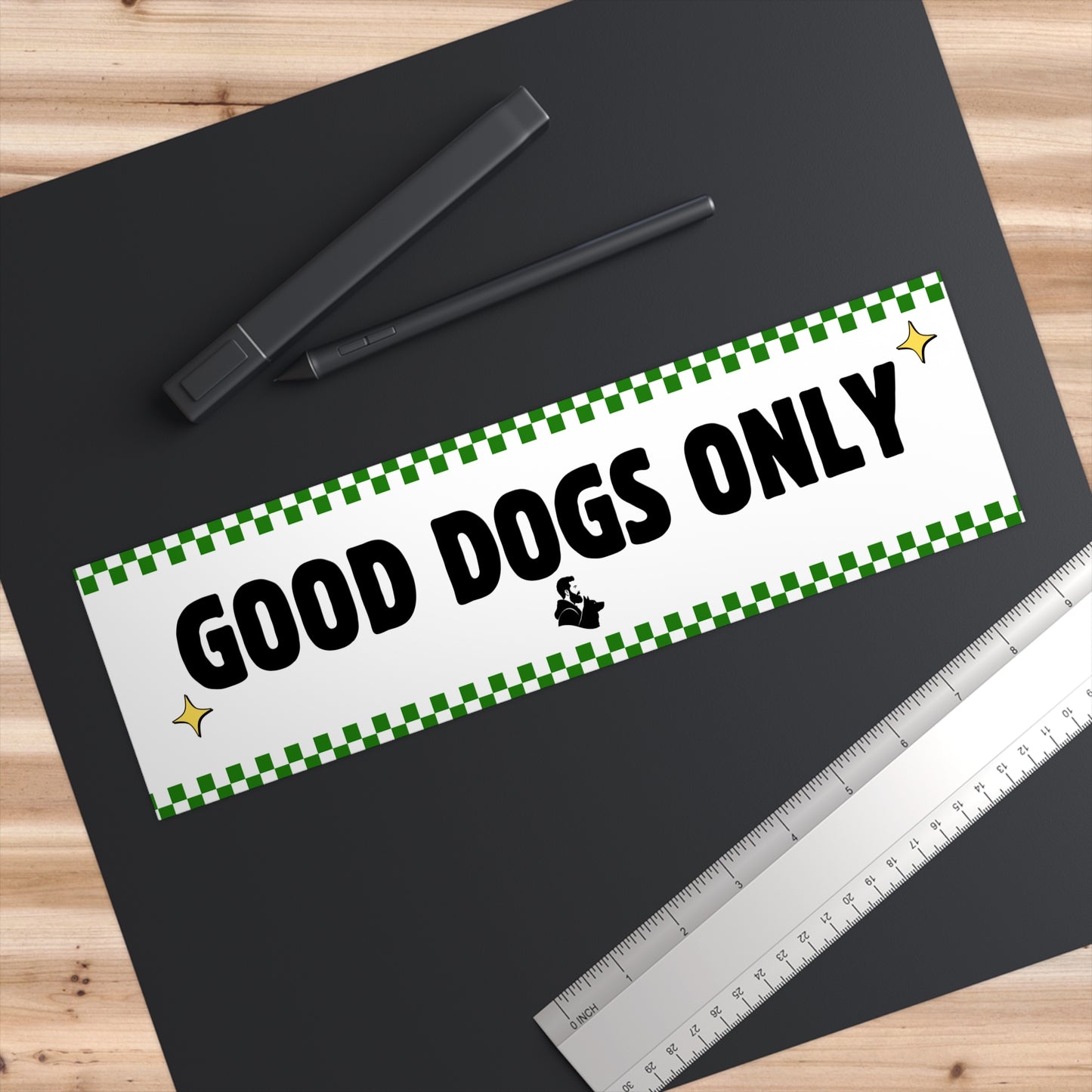 Good Dogs Only Bumper Stickers, Car Decal, Dog Lover Gift, Pet Owner Accessories, Fun Car Decor, Animal Enthusiast Merchandise